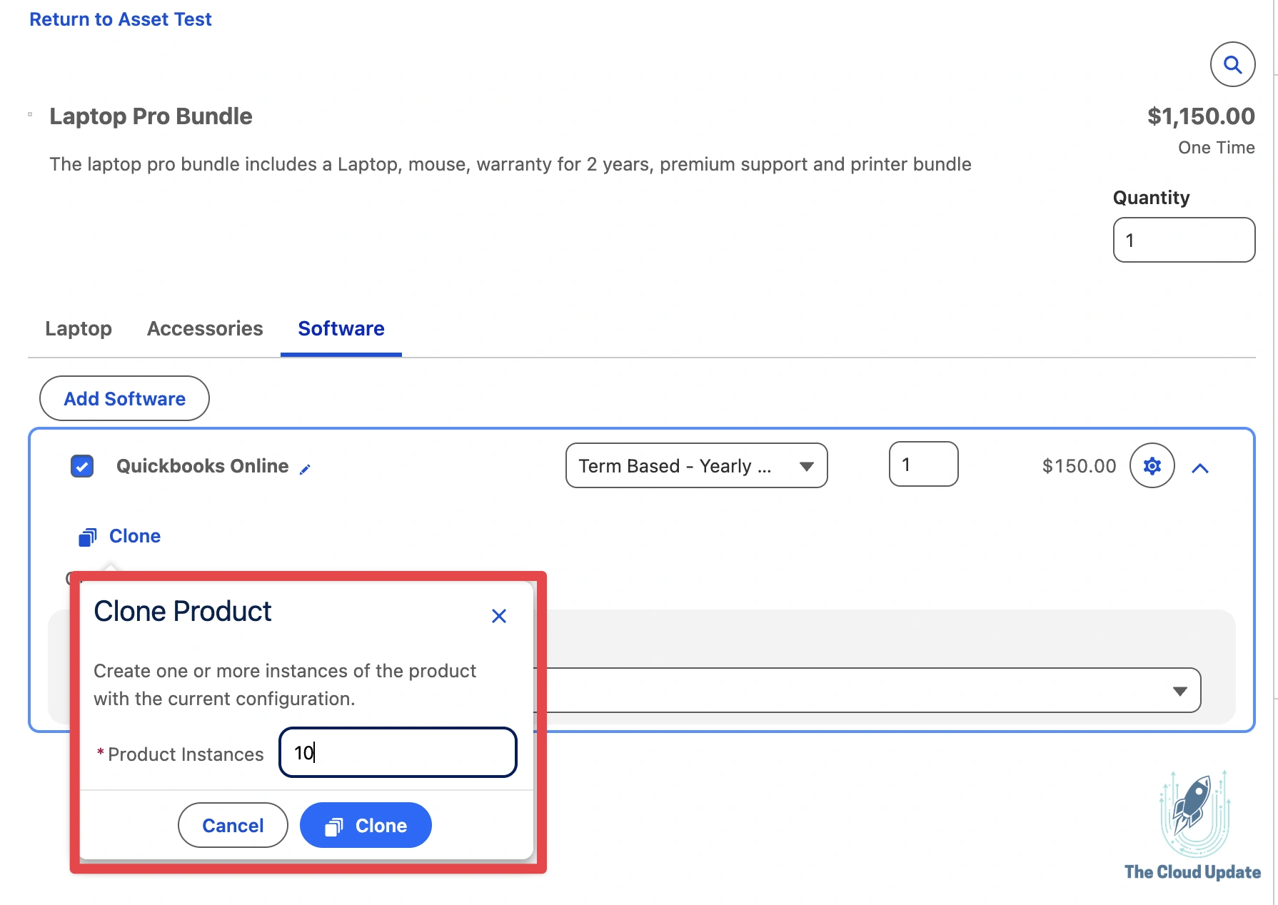 Product Configurator Clone Feature