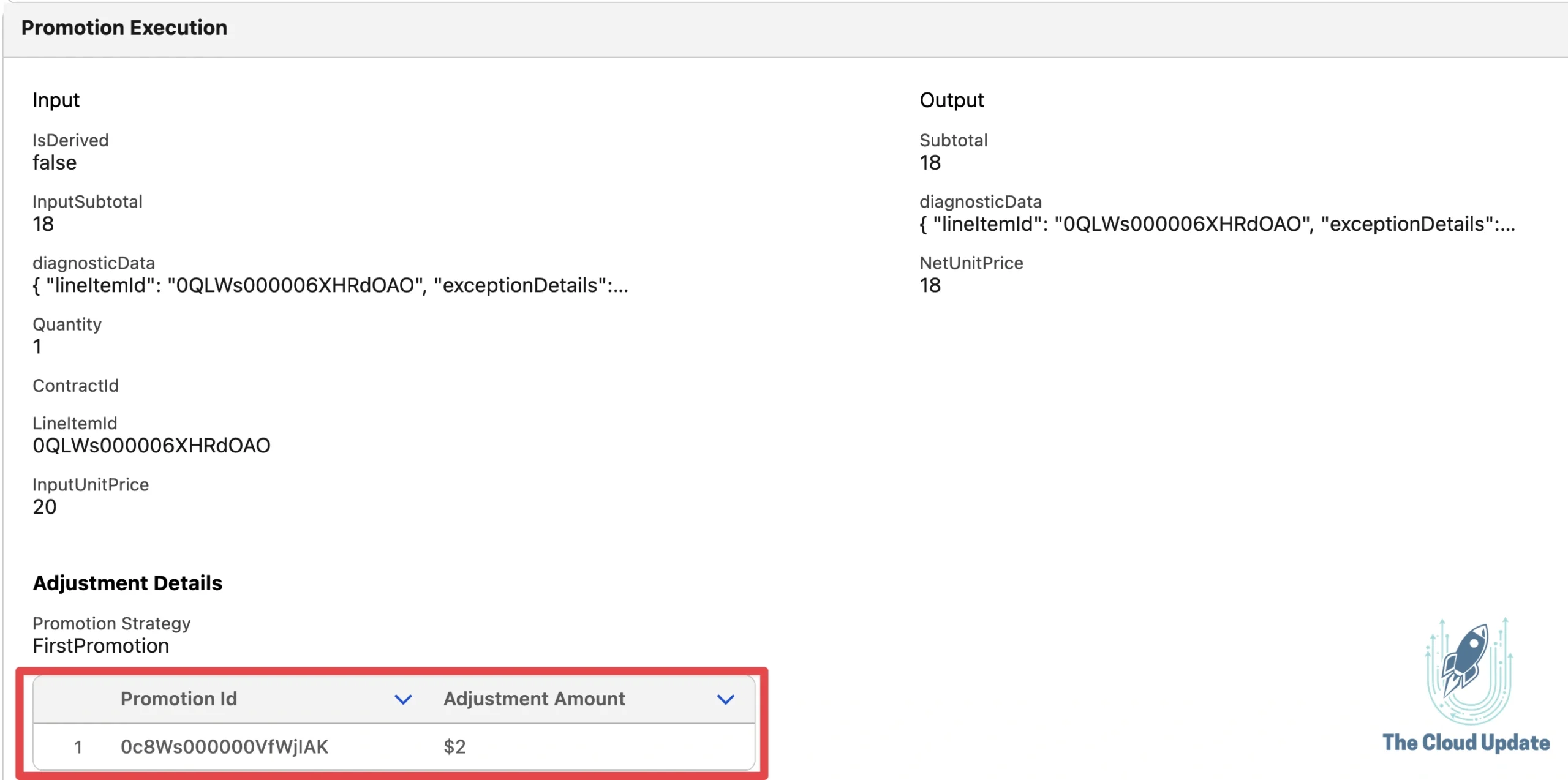 Revenue Cloud Enhanced Pricing Logs