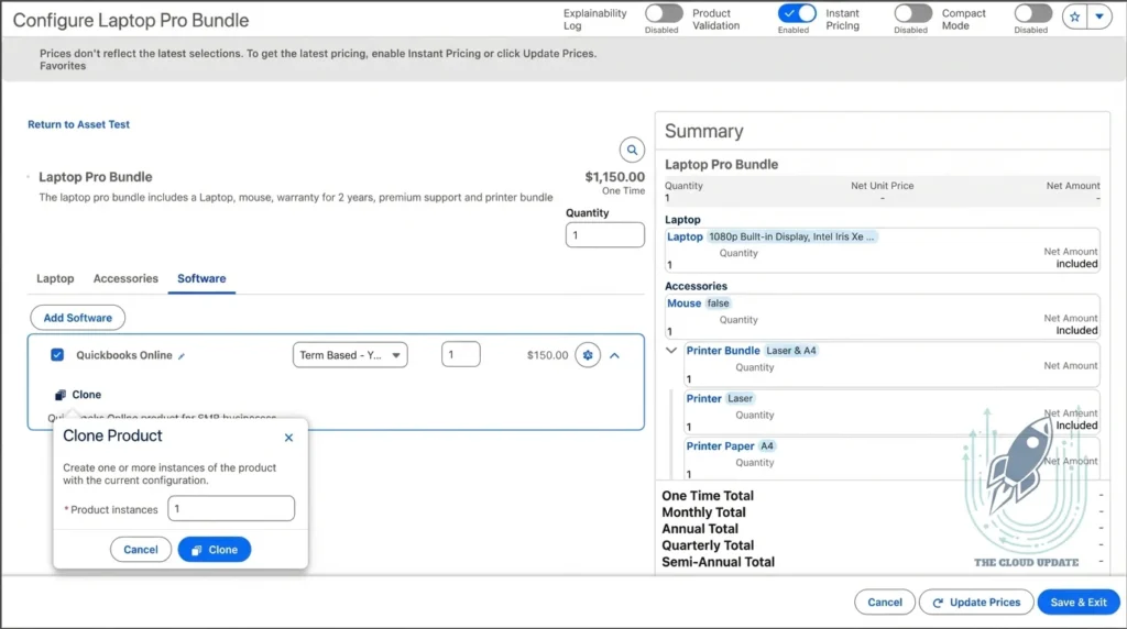 Clone Child Product Multiple Times in Configurator