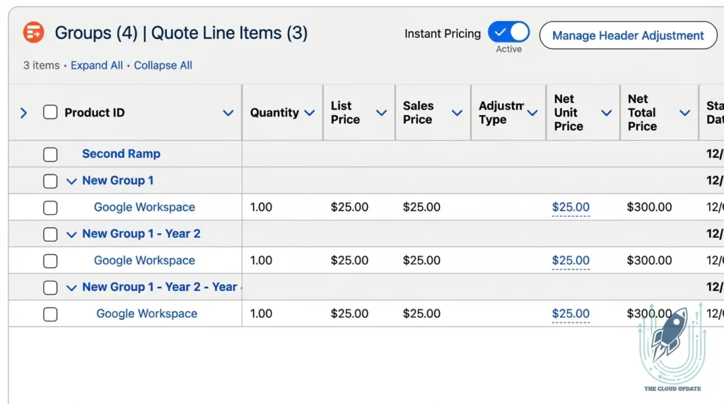 Instant Pricing - Transaction Line Editor