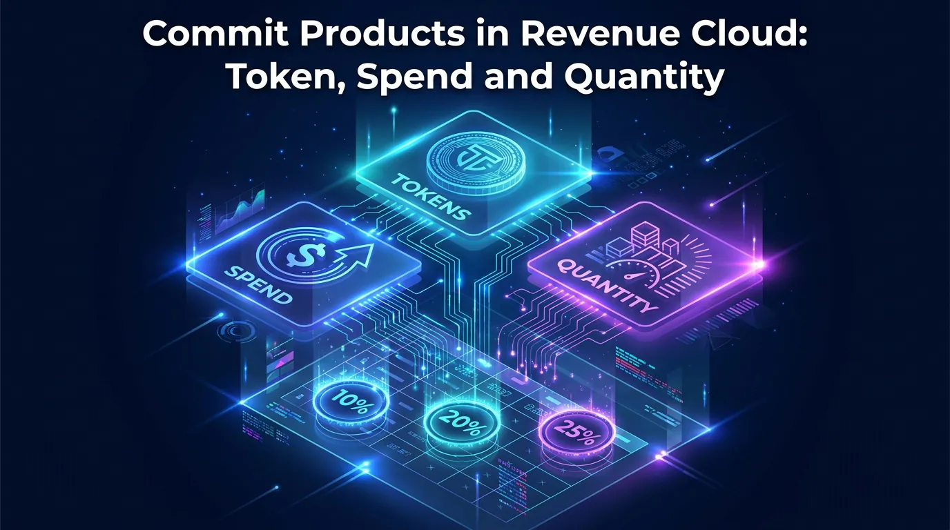 Commit Products in Salesforce Revenue Cloud: Token, Spend, and Quantity Commits Explained